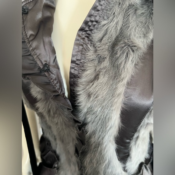 Vintage D&G RABBIT FUR VEST - Picture 7 of 13